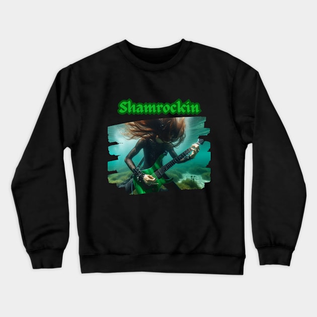 St Patrick's Day Crewneck Sweatshirt by MckinleyArt